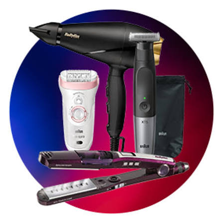 A variety of personal care tools