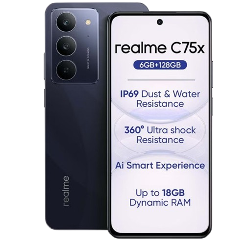 ريل مى سى 75 اكس 6+128