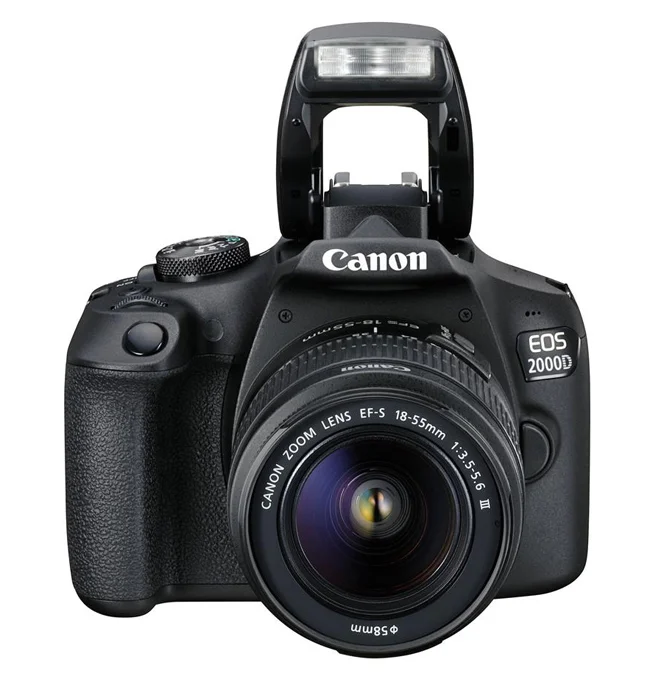 Canon EOS 2000D With (Kit 18-55 Ill) (W)