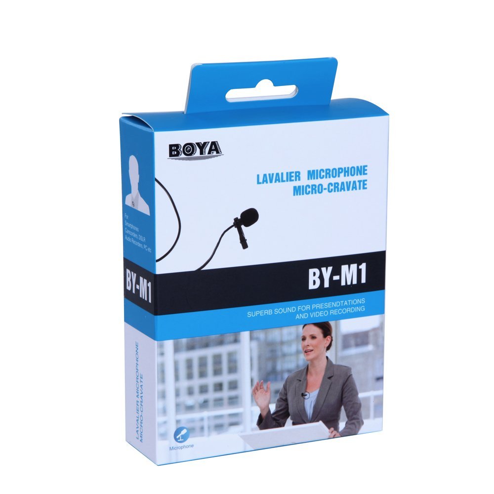 Boya M1 – Lav. Mic For DSLR & Smartphone