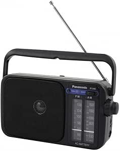 راديو رقمي محمول عالي الجودة من باناسونيك RF-2400D - اسود