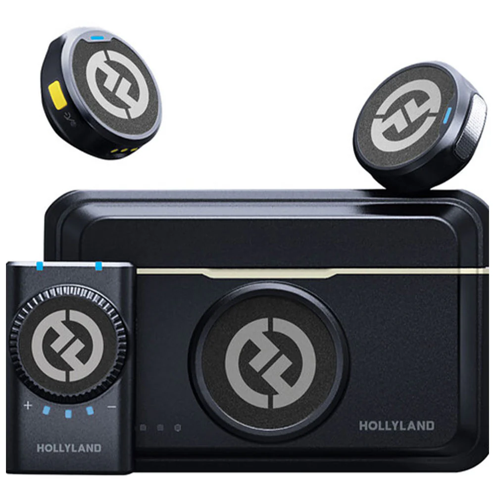 Hollyland LARK M2 Combo 3in1 2.4GHz Dual Channel Wireless Lavalier Microphone System (Local Warranty)