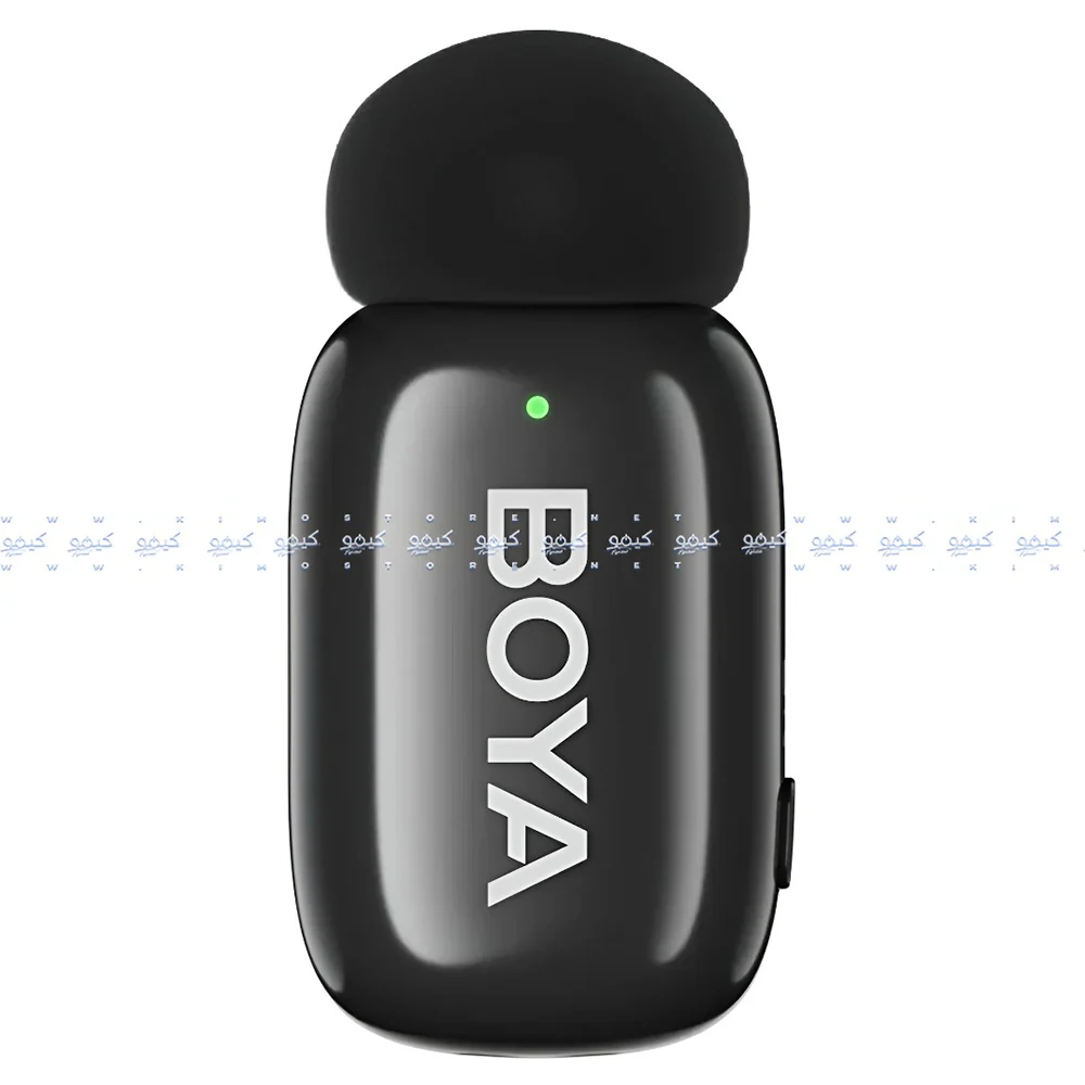 Boya Mini-18 3.5mm 2.4GHz Dual Channel Wireless Microphone System - Black