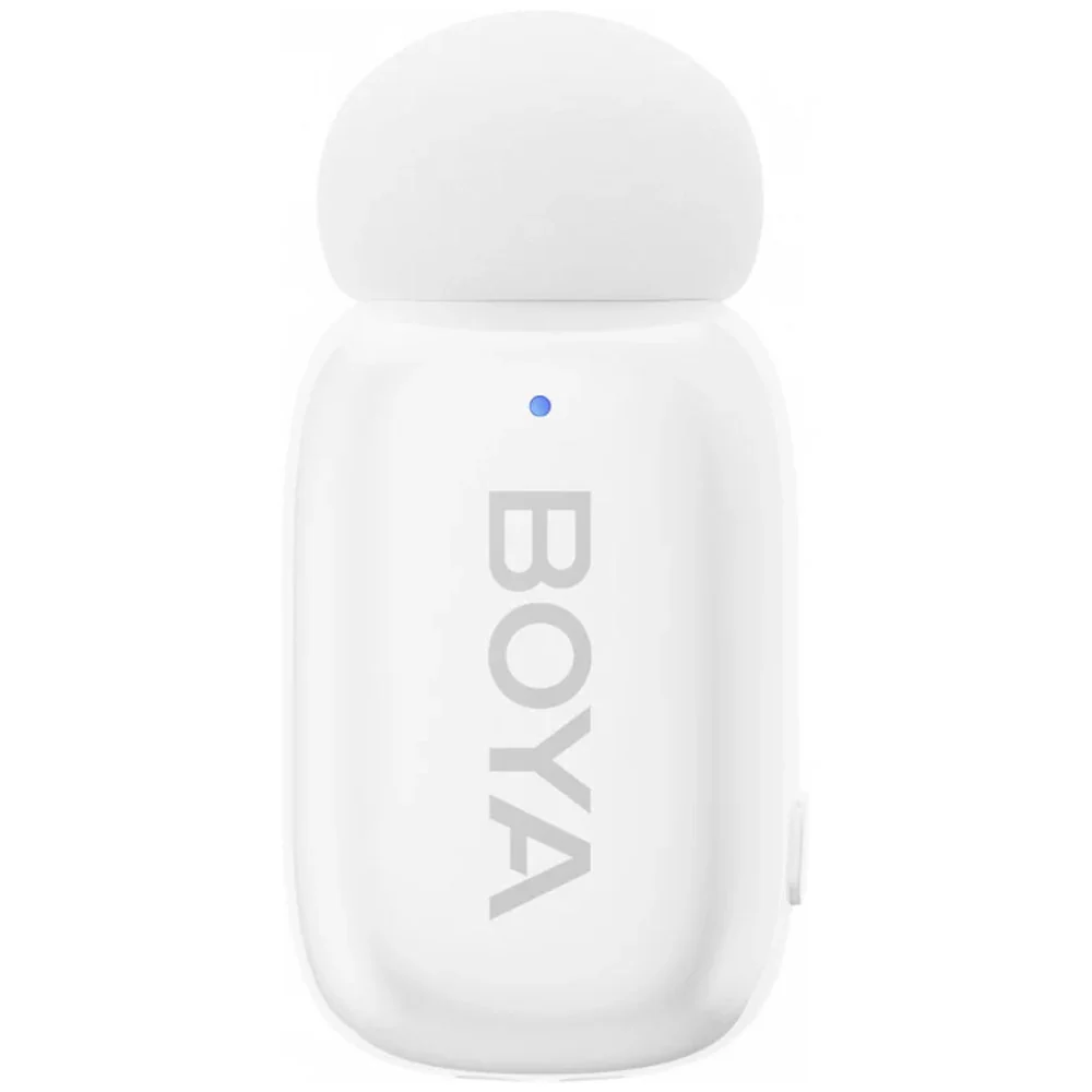 Boya Mini-13 2in1 2.4GHz Dual Channel Wireless Microphone System - White
