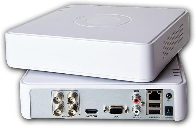 جهاز تسجيل من هيكفيجن HD مزود بـ4 منافذ - DS-7104HGHI-F1