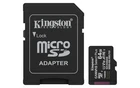 Kingston Canvas Select Plus microSD Memory Card 64GB microSDXC Gen3 100MB/s A1 Card + Adapter - SDCS3