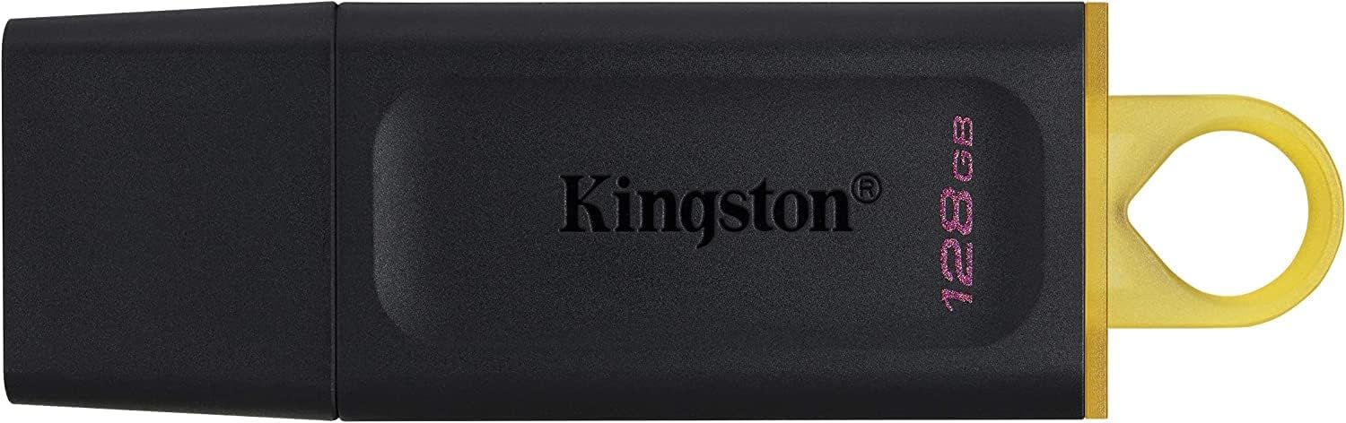 كينجستون ذاكرة فلاش USB 3.2 اكسوديا سعة 128 جيجا من داتا ترافلر (DTX/128GBCR)