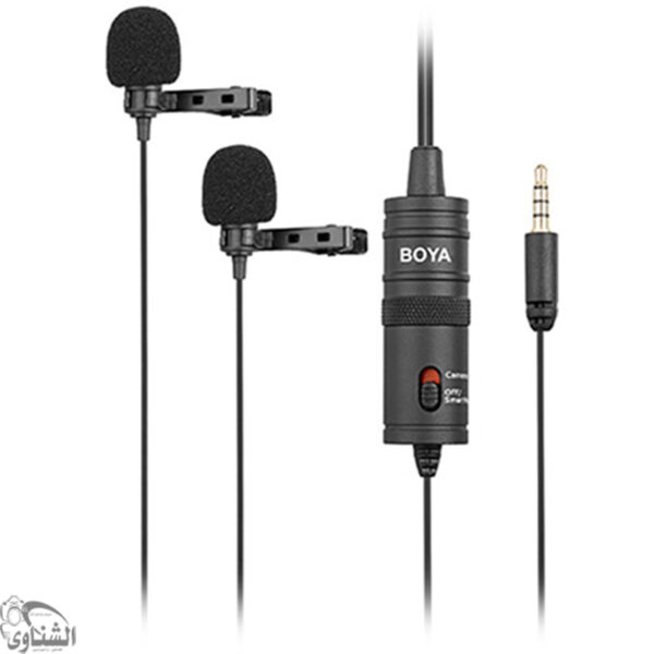 BOYA BY-M1DM Dual Microphone / مايكروفون بويا-0