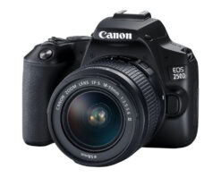 Canon EOS 250D lens 18-55-0