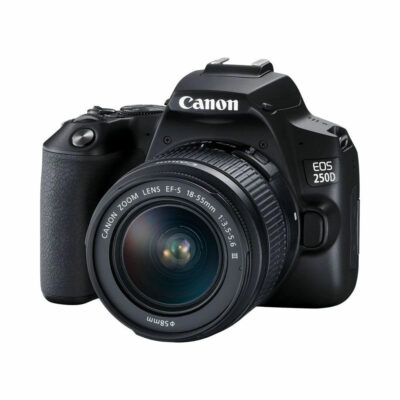 Canon EOS 250D lens 18-55-0