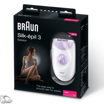 Braun Silk-épil 3 3170 / آلة إزالة الشعر سيلك ايبل 3170 من براون-0