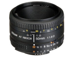 Nikon AF NIKKOR 50mm f/1.8D-0