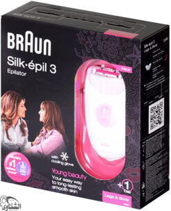 Braun Silk epil 3 3380 - آلة إزالة الشعر من براون -0