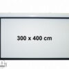 Electric Projector Screen 300×400 with Remote Control-2859
