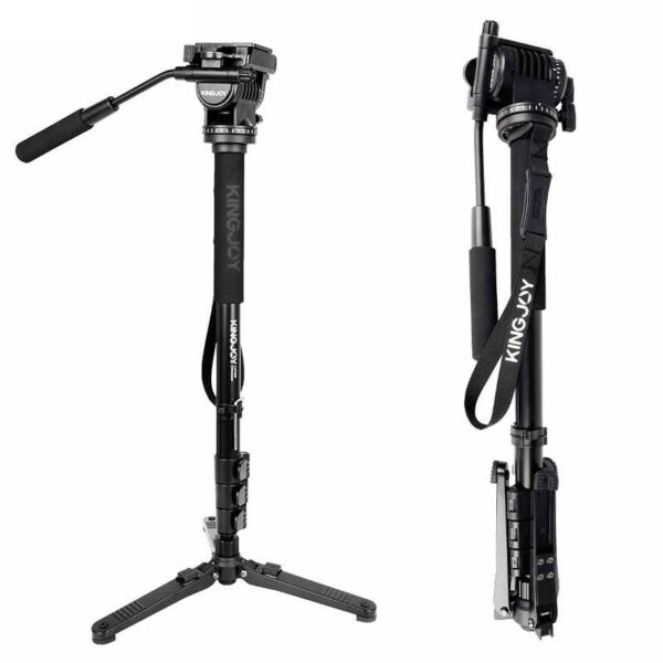 Monopod Kingjoy M3+MP208F+VT-1510 and Removable Tripod Feet -0