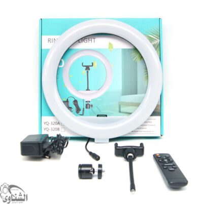 Ring Fill Light with Remote Control YQ-320A 12 inch-0