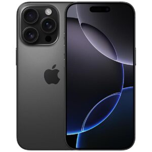 ابل آيفون 16 برو - 1 تيرابايت - تيتانيوم أسود 5‎G