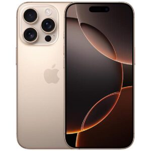 ابل آيفون 16 برو - 512 جيجابايت - تيتانيوم صحراوي 5‎G